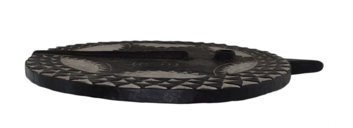 Masque solaire africain Bobo Bwa du Burkina Faso – grande planche en bois