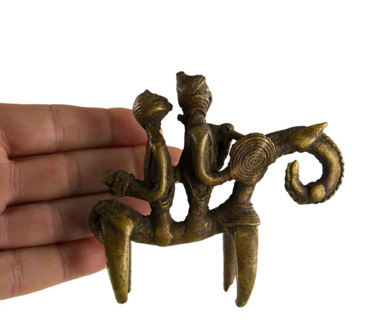 Figurine africaine cavalier style Sao