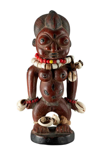 Statuette Yoruba en terre cuite – Art nigérian