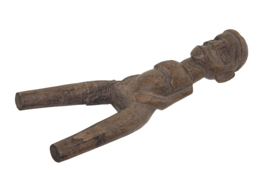 Ancien Potomowaka Lobi – Lance-pierre en bois du Burkina Faso