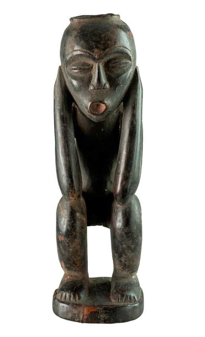 Statuette Lulua – Sculpture africaine en bois de République Démocratique du Congo