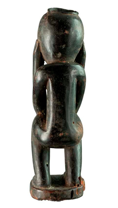 Statuette Lulua – Sculpture africaine en bois de République Démocratique du Congo