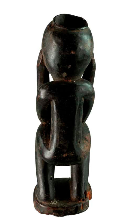 Statuette Lulua – Sculpture africaine en bois de République Démocratique du Congo