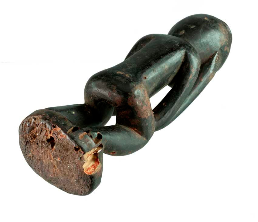 Statuette Lulua – Sculpture africaine en bois de République Démocratique du Congo
