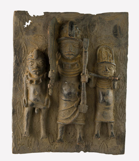 Plaque de palais Bini Edo – Art africain