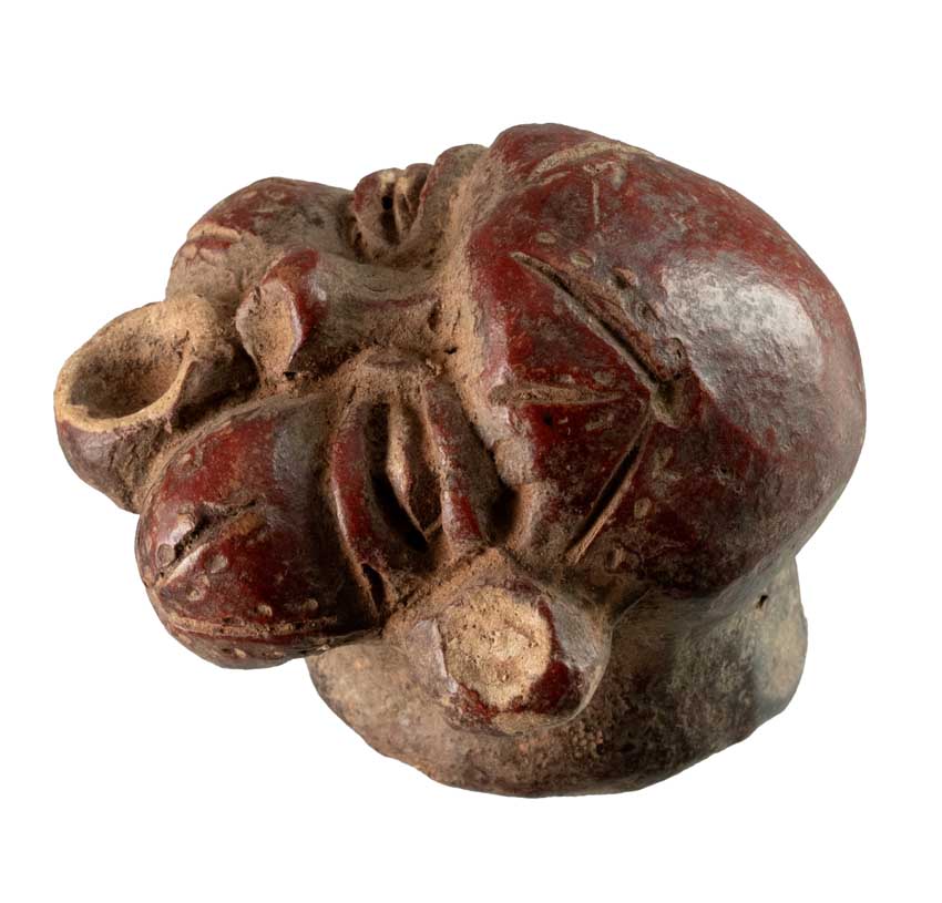 Statuette Pygmée en terre cuite – Cameroun
