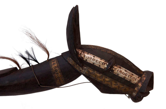 Cheval de bouffon du Korèdugaw Bambara – Art coutumier africain