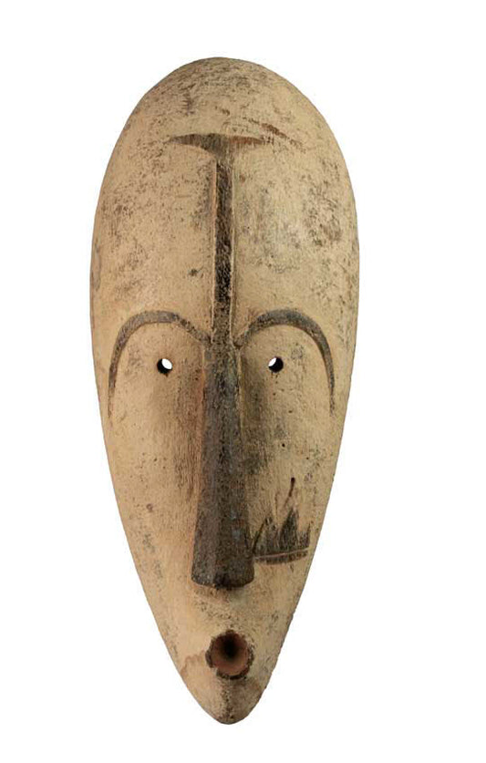 Grand cavalier Dogon du Mali – ancienne statue africaine en bois