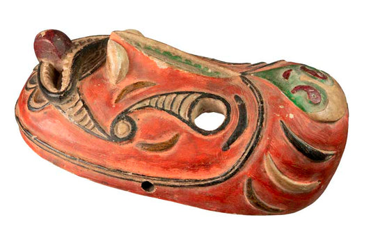 Masque Sepik en bois – Art tribal de Nouvelle-Guinée