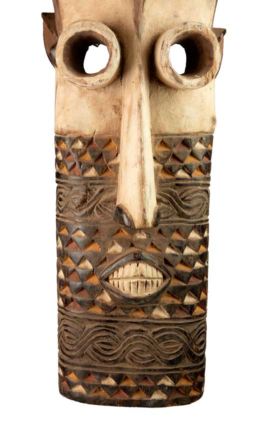 Masque africain Pende – Sculpture traditionnelle en bois