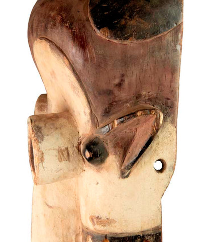 Masque africain Pende – Sculpture traditionnelle en bois