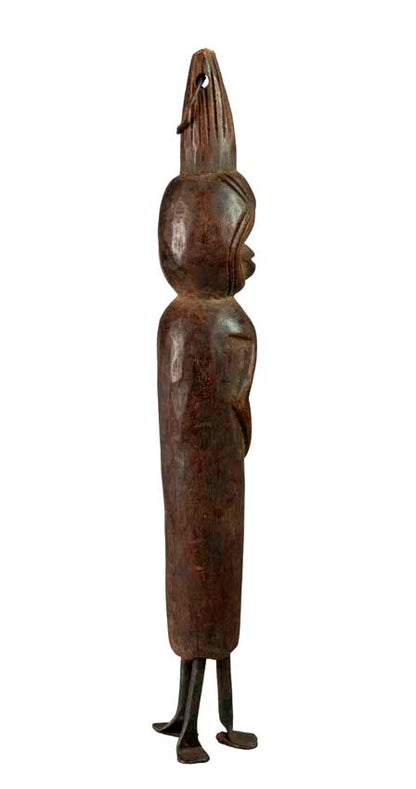 Statuette africaine Chamba – Sculpture traditionnelle en bois du Nigéria