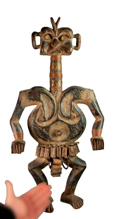 Statue africaine marionnette Tikar – Cameroun