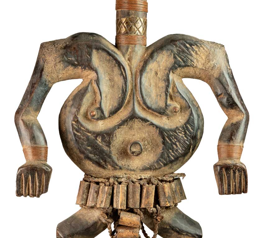 Statue africaine marionnette Tikar – Cameroun
