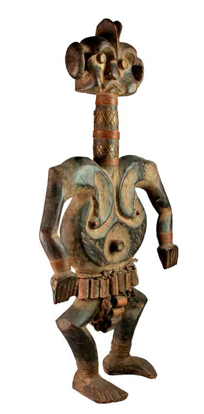 Statue africaine marionnette Tikar – Cameroun