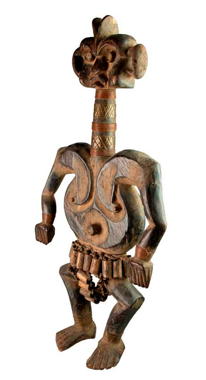 Statue africaine marionnette Tikar – Cameroun