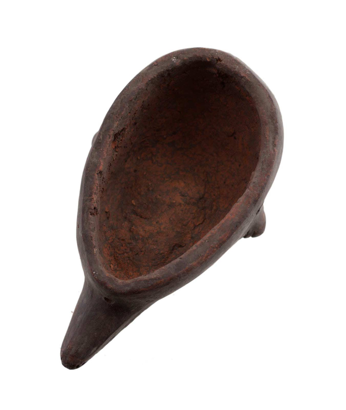 Masquette africaine votive en terre cuite – masque passeport miniature