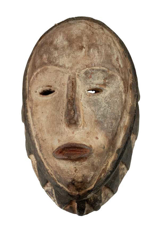 Masque passeport Fang Ngon Ntang – Masquette africaine en bois 15 cm