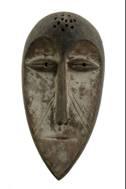 Masquette Lega – Masque miniature passeport africain en bois