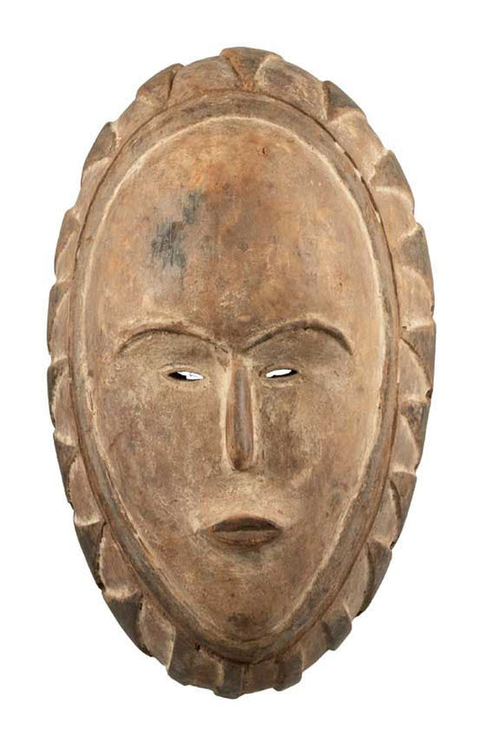 Masque Fang africain en bois – 33 cm