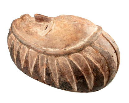 Masque africain Fang en bois – sculpture d’Afrique centrale