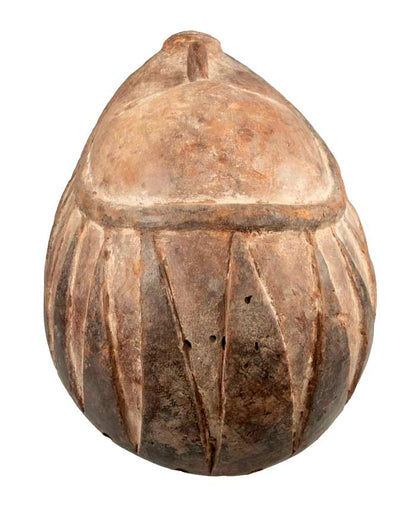 Masque africain Fang en bois – sculpture d’Afrique centrale