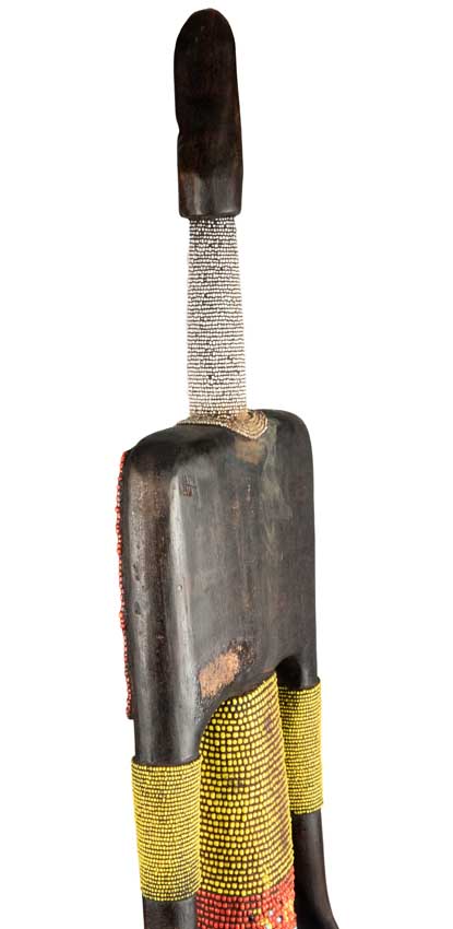Grande statue Namji – Poupée africaine de 104,5 cm du Cameroun