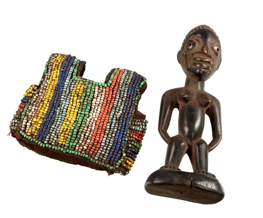 Statue Yoruba Ibeji jumeau féminin 22 cm – Art ethnique africain