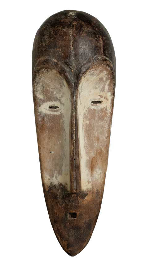 Masque passeport Fang – Masquette africaine en bois
