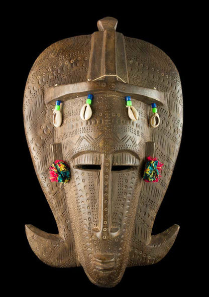 Masque Bambara Marka du Mali – masque africain en bois