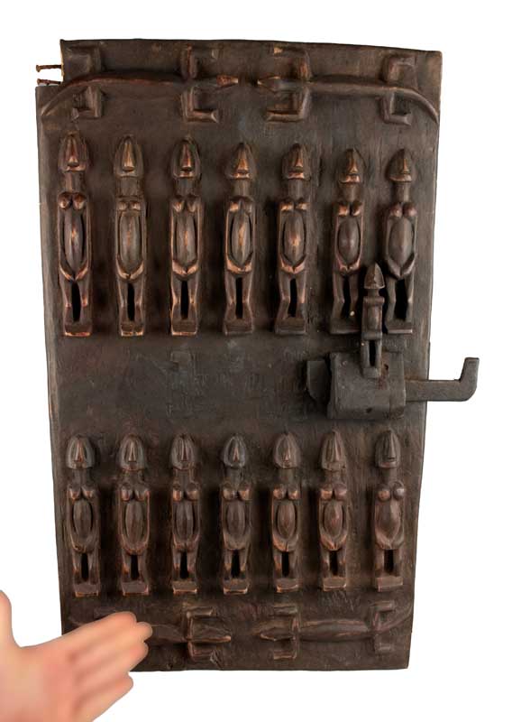 Porte Dogon – Sculpture africaine en bois