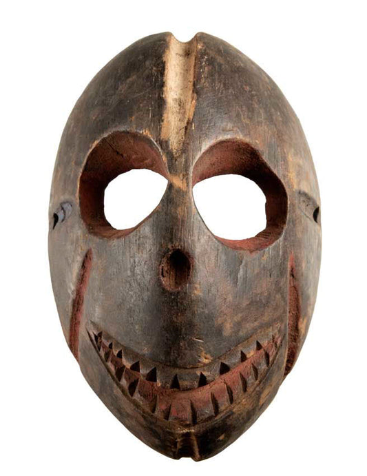Masque africain Ibibio Anang Crane – sculpture en bois
