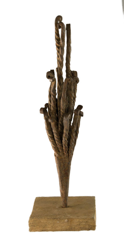 Ancienne monnaie africaine Mumuye Serpent – Gerbe serpentine du Nigeria
