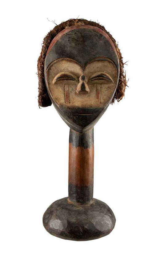 Statue Lega buste Bwami à deux visages – 31 cm