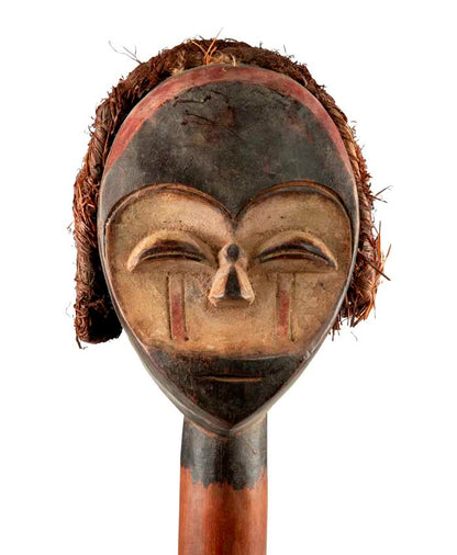 Statue Lega buste Bwami à deux visages – 31 cm