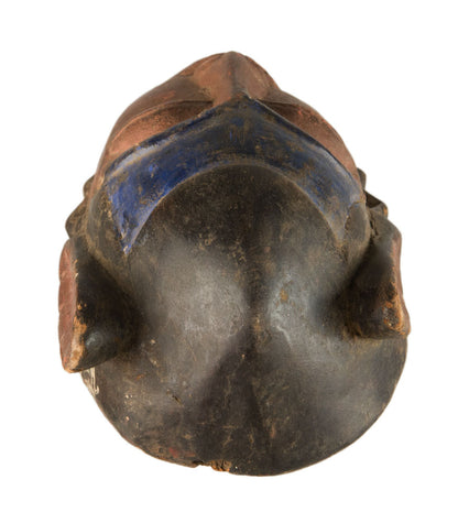 Masque passeport Gouro – Masquette africaine en bois 18 cm