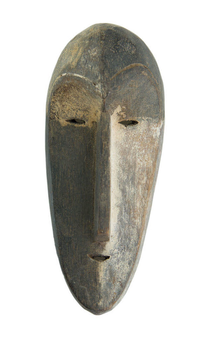 Masquette Fang – Masque diminutif passeport africain en bois
