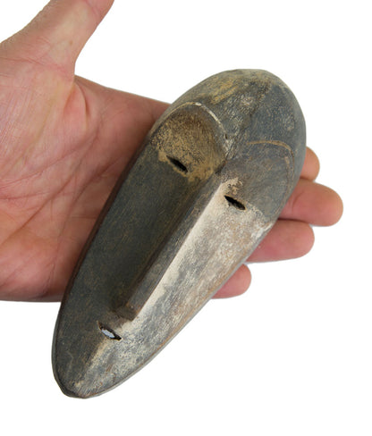 Masquette Fang – Masque diminutif passeport africain en bois