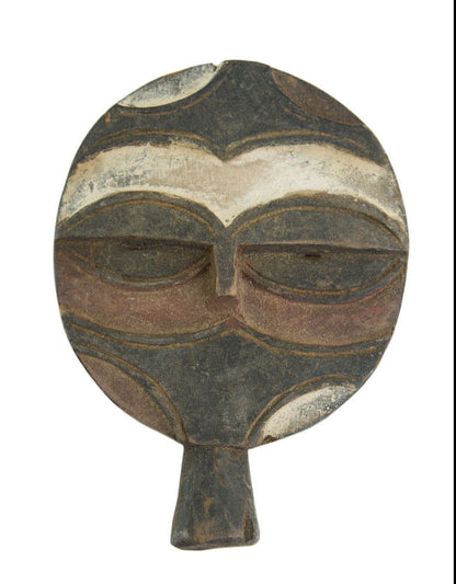 Masquette Teke Tsaye Kidumu – Masque passeport africain en bois