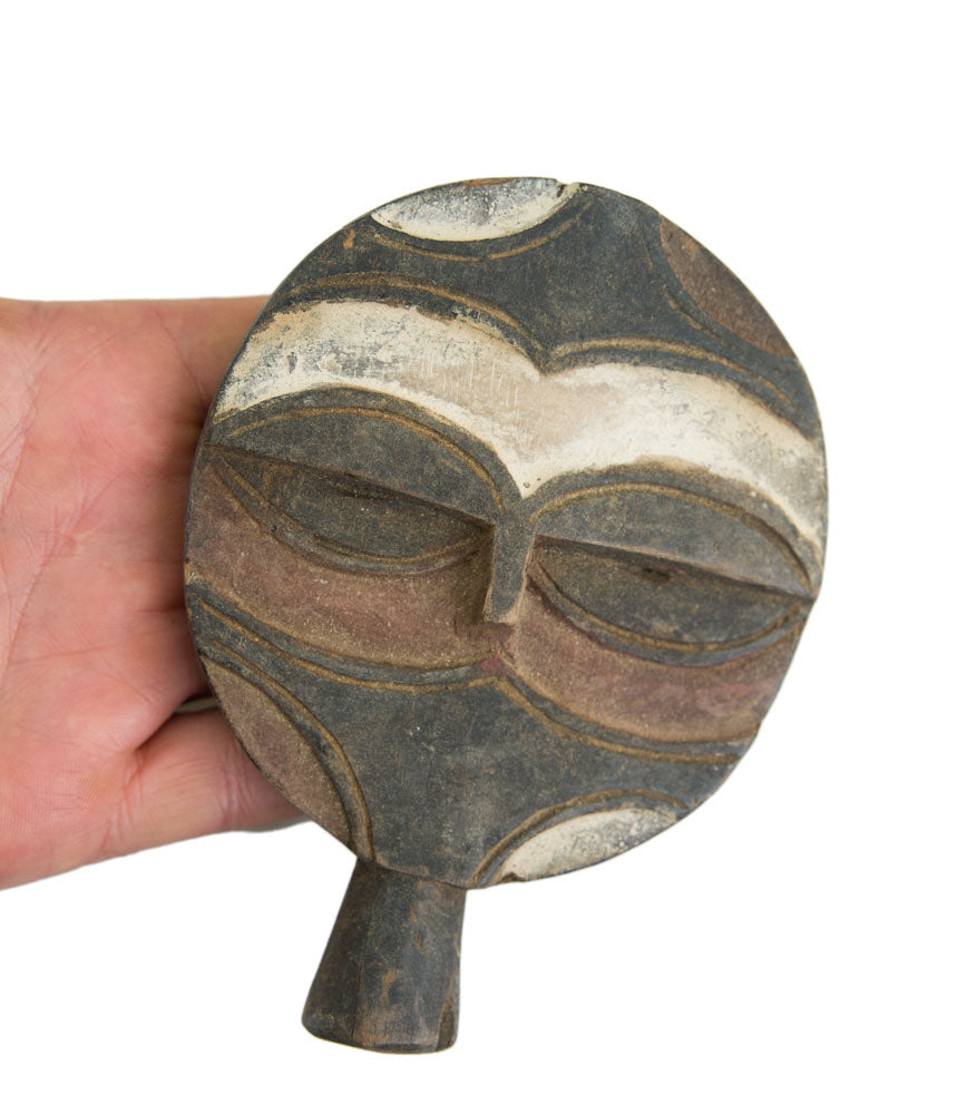 Masquette Teke Tsaye Kidumu – Masque passeport africain en bois