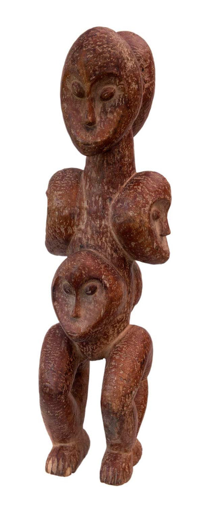 Statue Lega Sakimatwematwe – Figure masculine du Bwami en bois