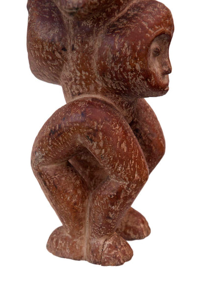 Statue Lega Sakimatwematwe – Figure masculine du Bwami en bois
