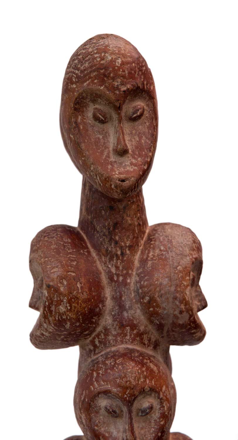 Statue Lega Sakimatwematwe – Figure masculine du Bwami en bois