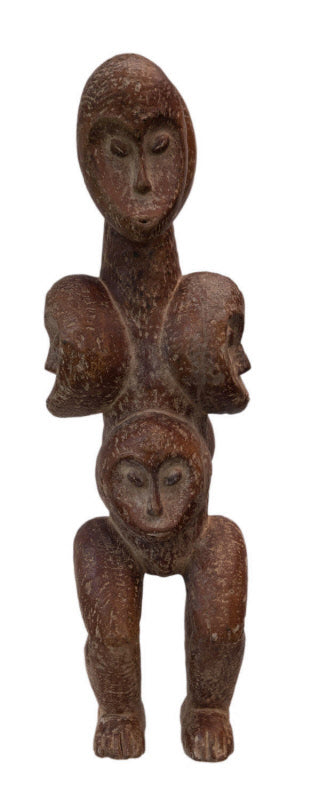 Statue Lega Sakimatwematwe – Figure masculine du Bwami en bois