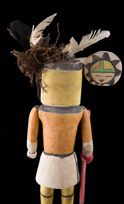 Poupée style Tawa Hopi – Kachina amérindienne du Soleil 34,7 cm