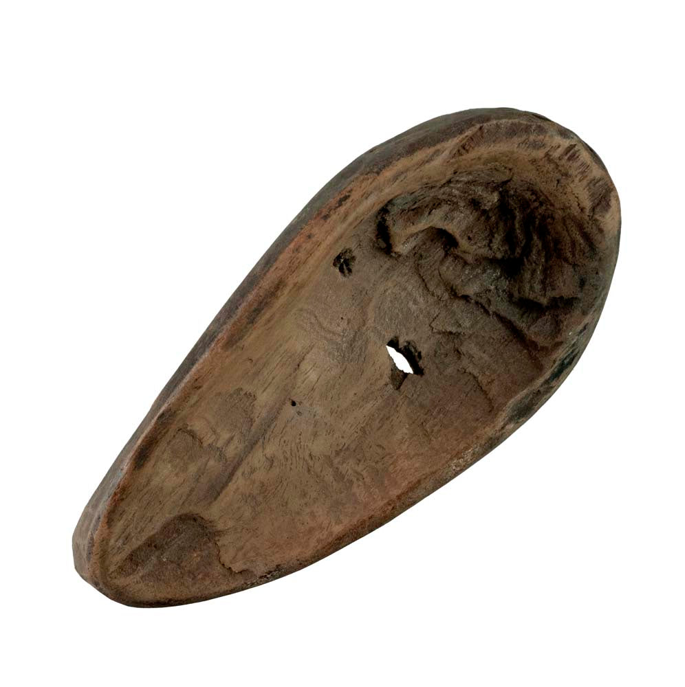 Masquette votive Fang – Masque diminutif passeport africain en bois