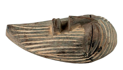 Masque passeport Kifwebe Songye – Masquette africaine 14,5 cm
