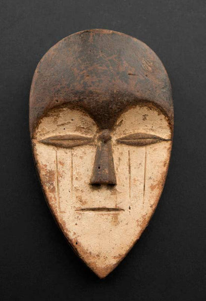 Masque passeport Vuvi – Masquette africaine miniature en bois 13,2 cm