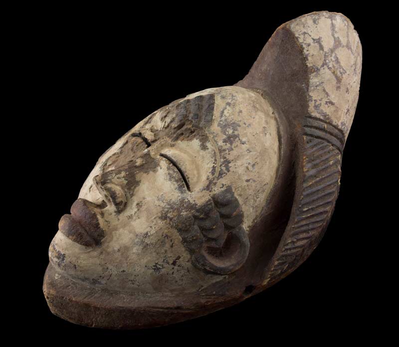 Masque africain Punu-Pounou Tsangui Okuyi – Gabon
