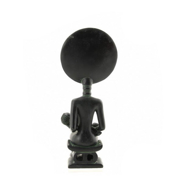 Poupée Ashanti Akuaba de maternité – Figurine africaine stylisée